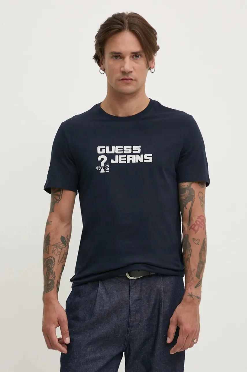 Guess Jeans Памучна тениска