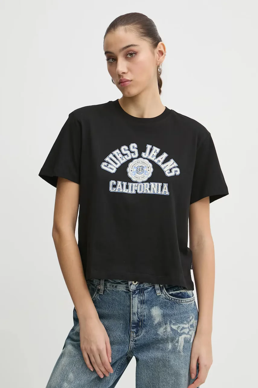 Guess Jeans Памучна тениска