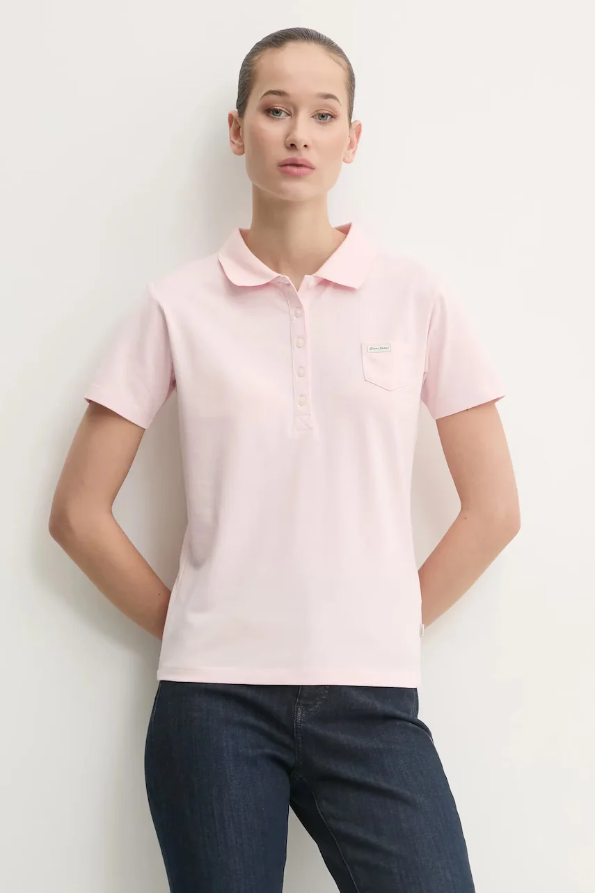 Guess Jeans Тениска с яка