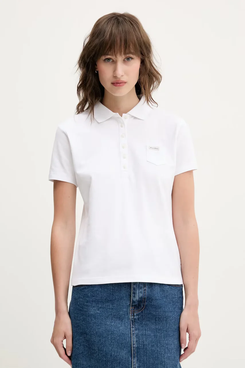 Guess Jeans Тениска с яка