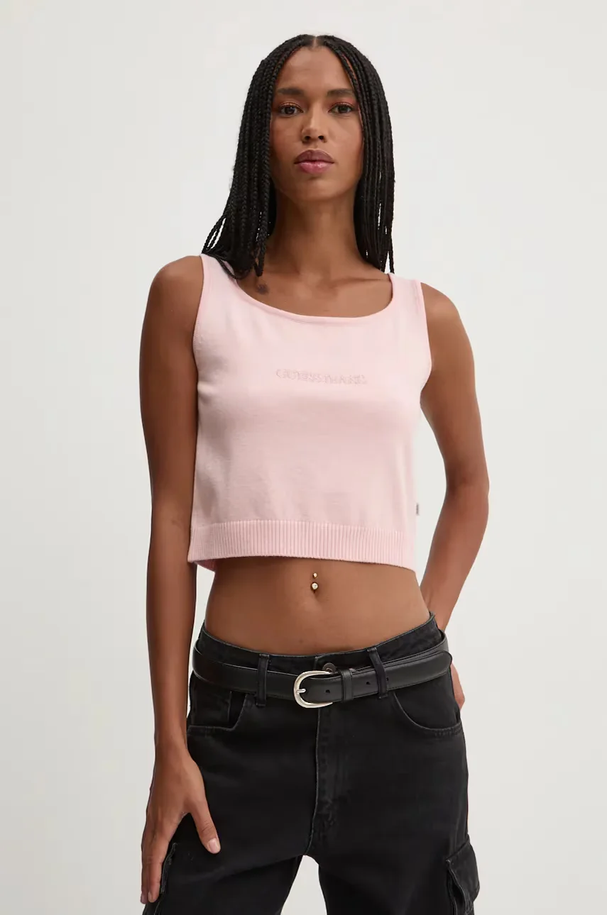 Guess Jeans Топ с коприна