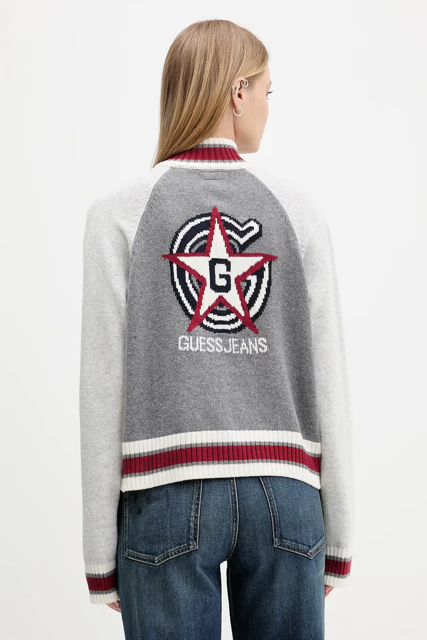 Guess Jeans Жилетка с вълна