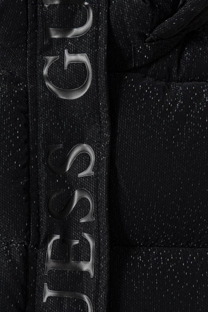 Guess капитонирано яке за деца черно J6BL01 W3991