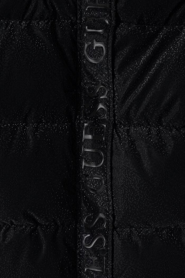 Guess капитонирано яке за деца черно J6BL02 W3993