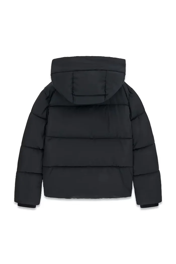 Guess капитонирано яке за деца черно L6BL01 W3942