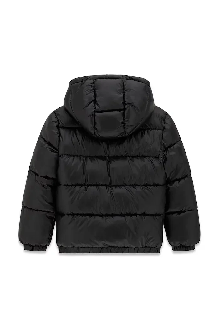 Guess капитонирано яке за деца черно L6YL01 W2655