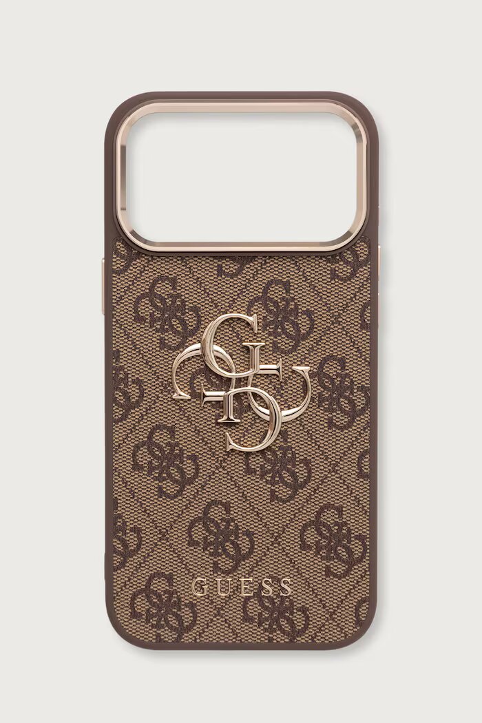 Guess кейс за телефон iPhone 17/18 Pro Max кафяв GUHCP18X4GMGCBR