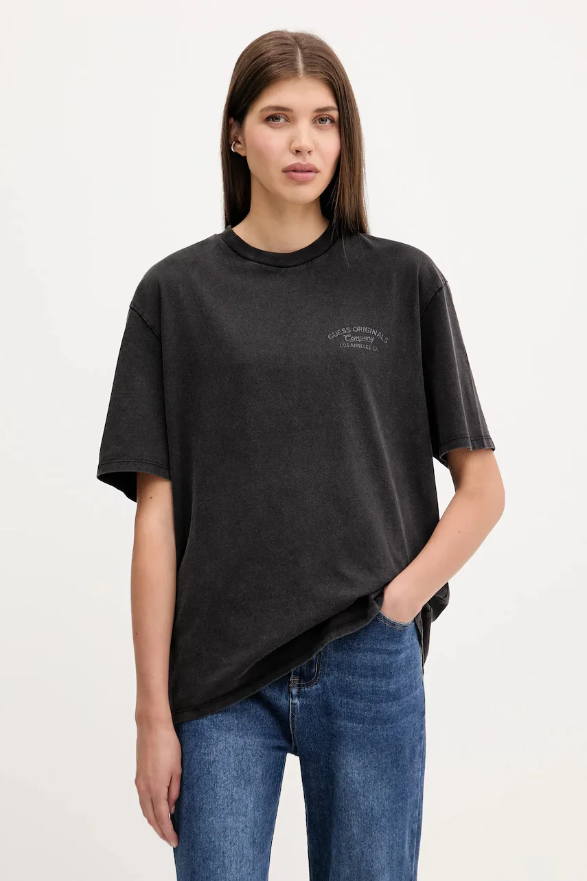 Guess Originals Памучна тениска