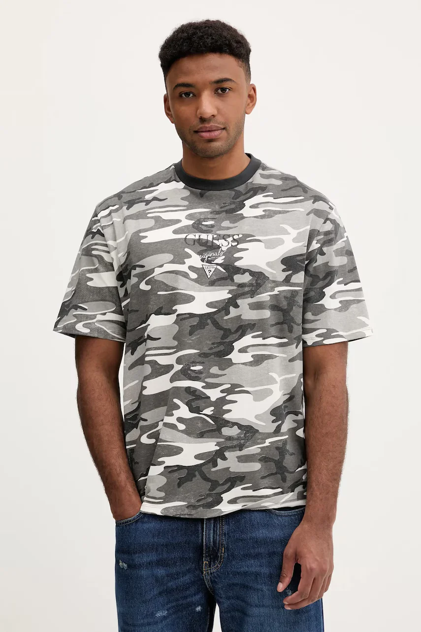 Guess Originals Памучна тениска
