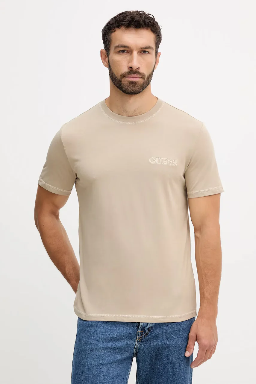 Guess Памучна тениска