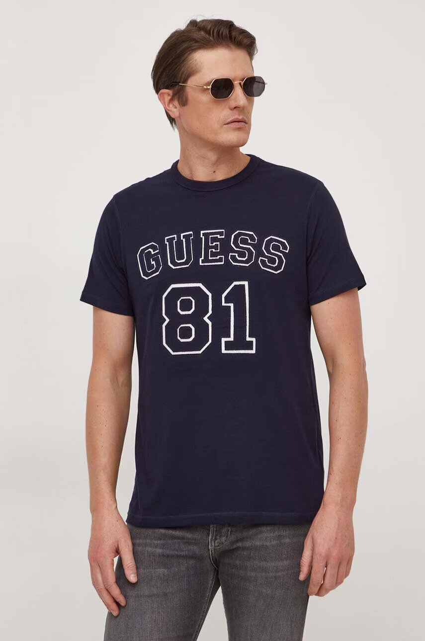Guess Памучна тениска