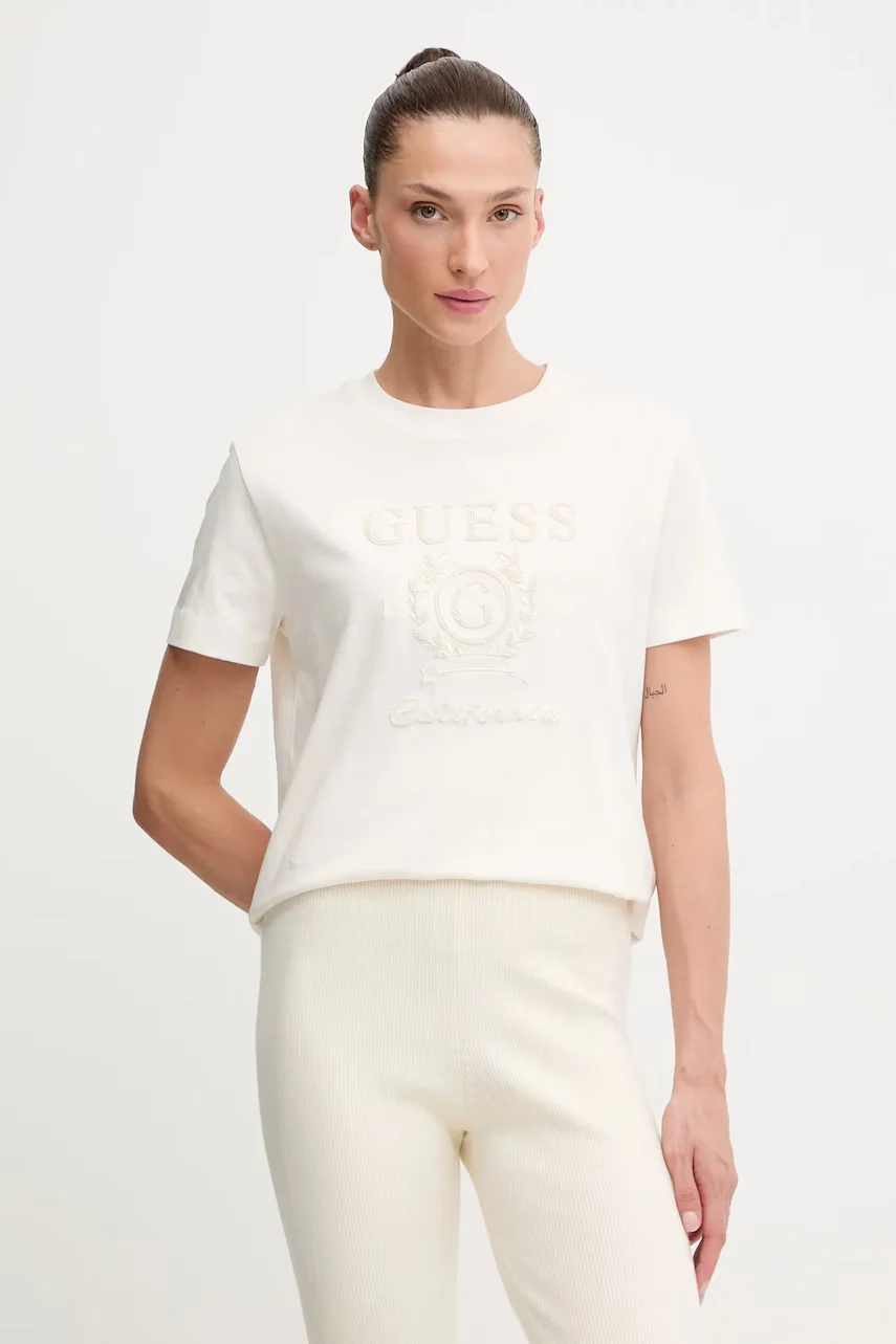 Guess Памучна тениска MENA