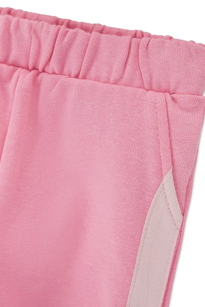 Guess спортен комплект анцуг за деца от памук розов A6YG05 K3902