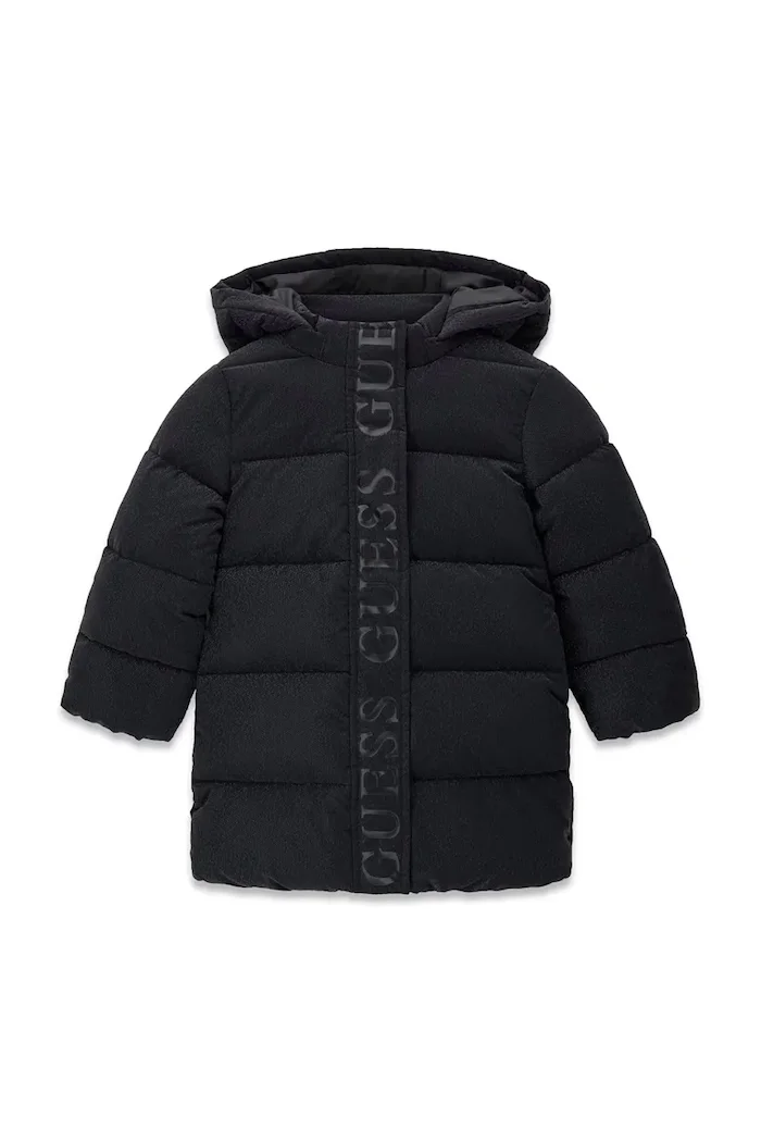 Guess зимно яке за деца черно K6BL09 W3974