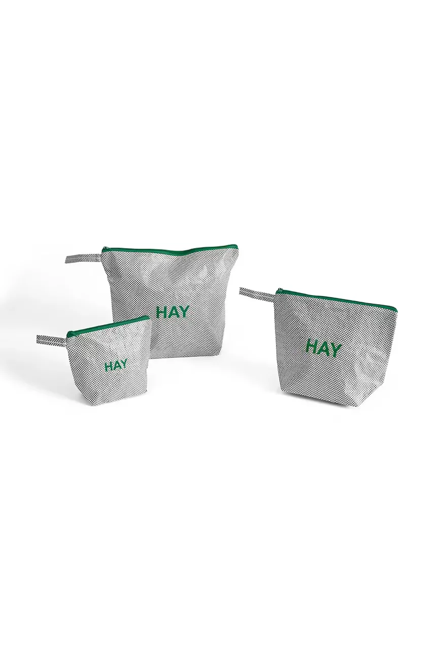HAY Комплект сашета Candy Mono Wash Bag (3 броя)