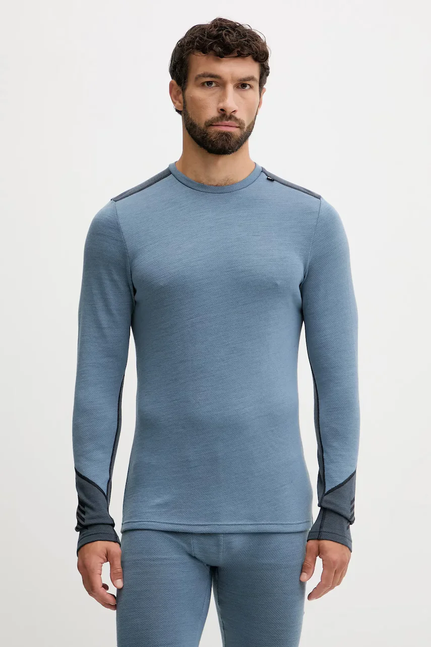 Helly Hansen Функционална вълнена блуза с дълъг ръкав LIFA MERINO