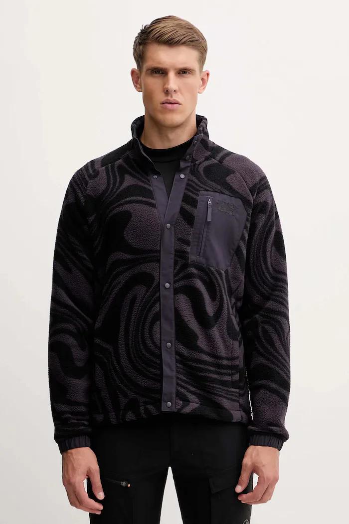 Helly Hansen Спортен суичър Panorama в синьо с десен 63349