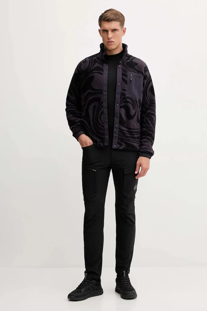 Helly Hansen Спортен суичър Panorama в синьо с десен 63349