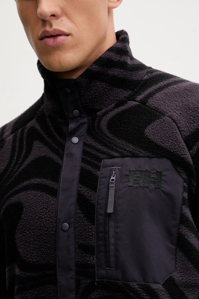 Helly Hansen Спортен суичър Panorama в синьо с десен 63349