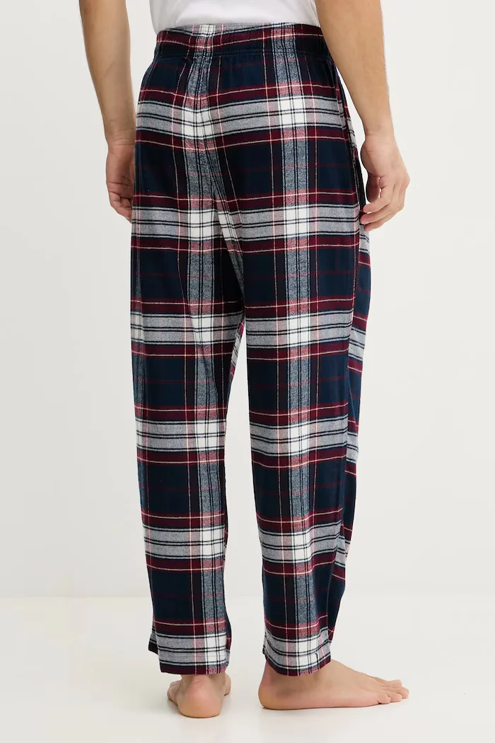 Hollister Co. Долнище на пижама в тъмносиньо с десен KI313-5008-206