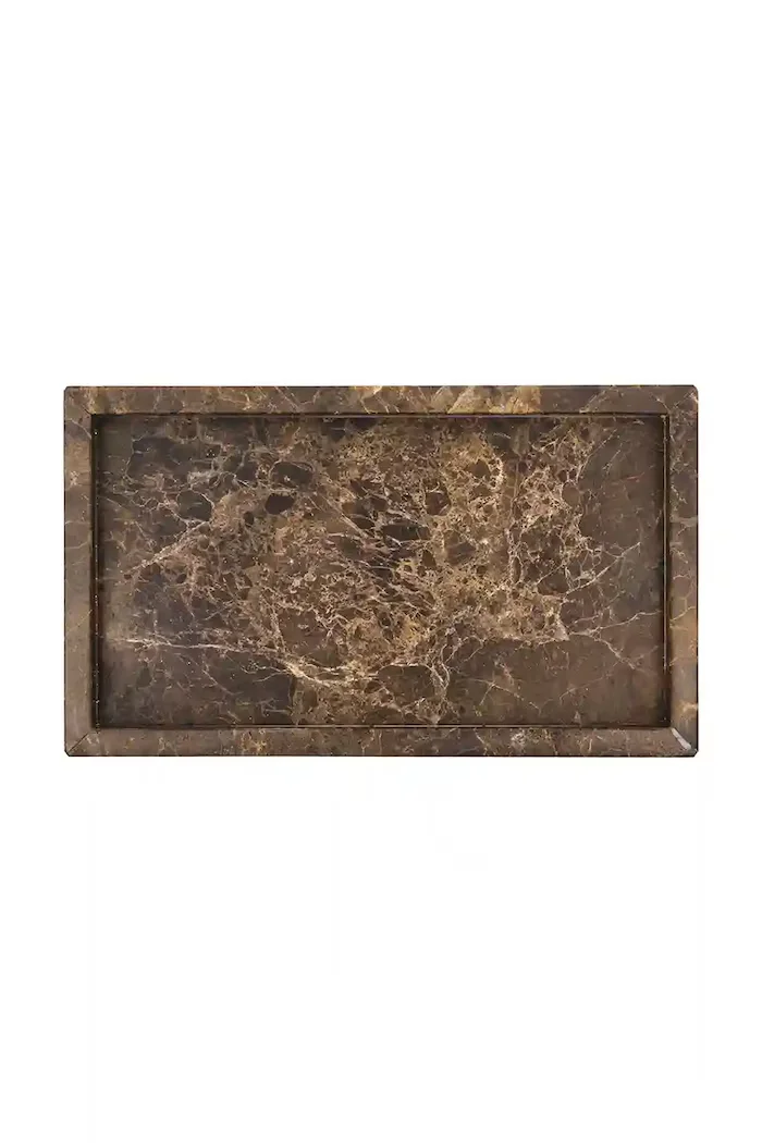 House Doctor Декоративен поднос HDAble 24 x 14 cm в кафяво
