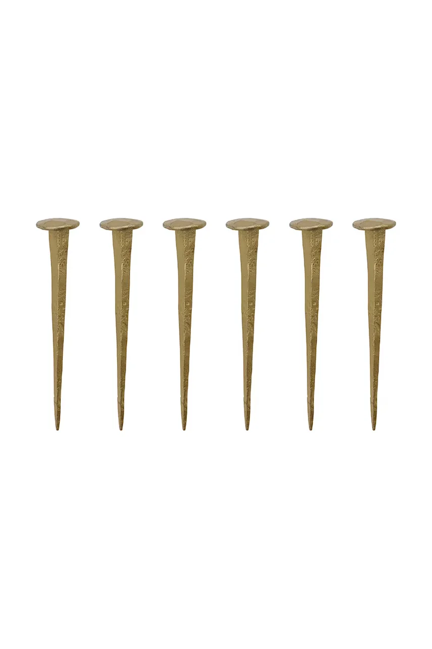 House Doctor Комплект закачалки за стена HDWall 8 cm (6 броя)