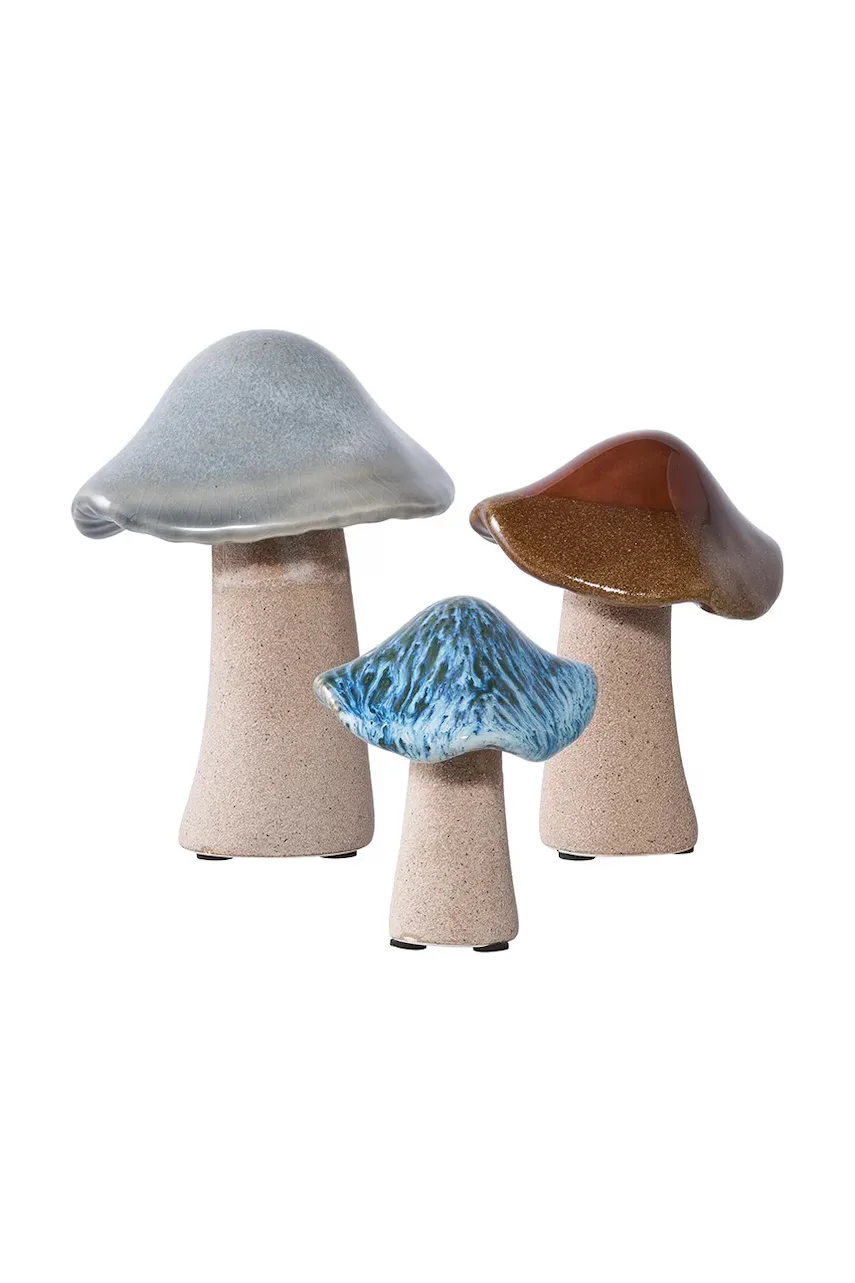 House Nordic Декоративна фигурка Mushrooms (3 броя)