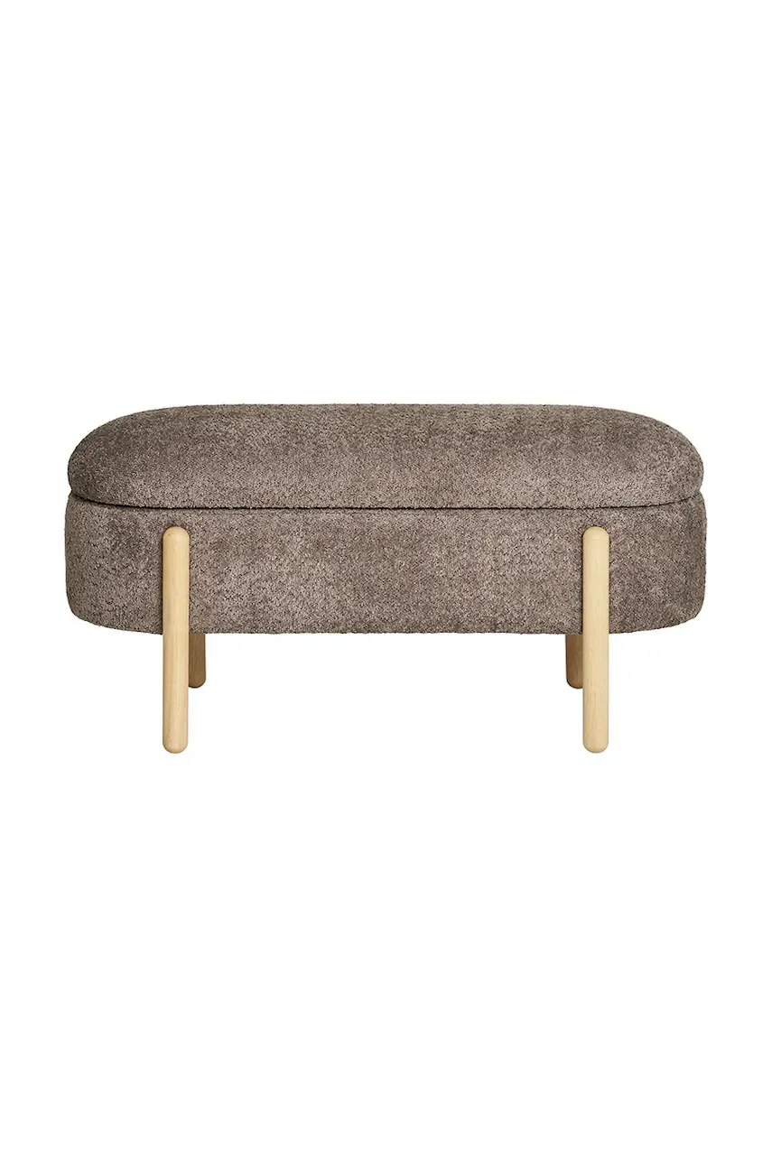 House Nordic Пуф със съхранение Branca 98 x 41 x 48 cm