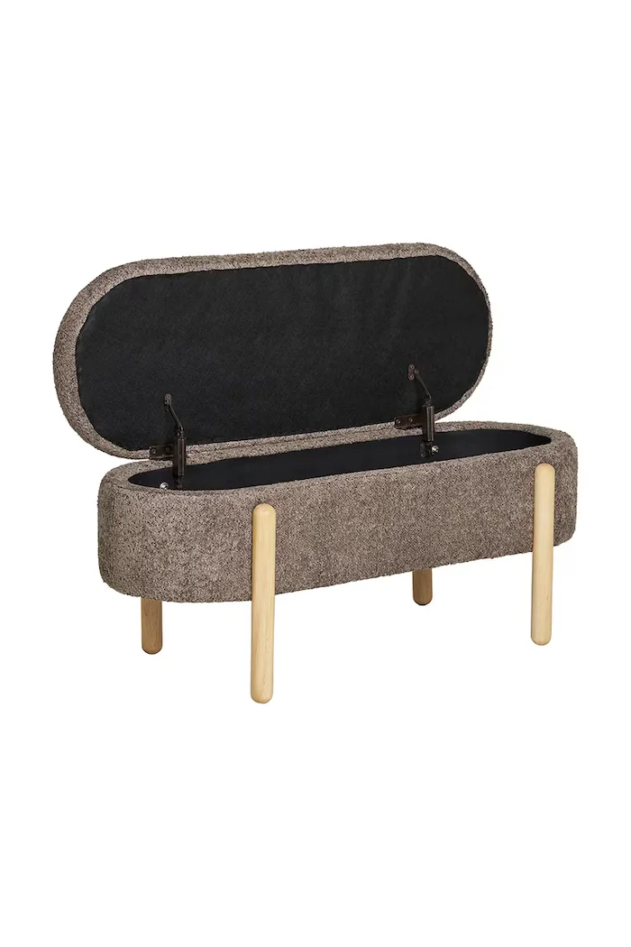 House Nordic Пуф със съхранение Branca 98 x 41 x 48 cm в лилаво