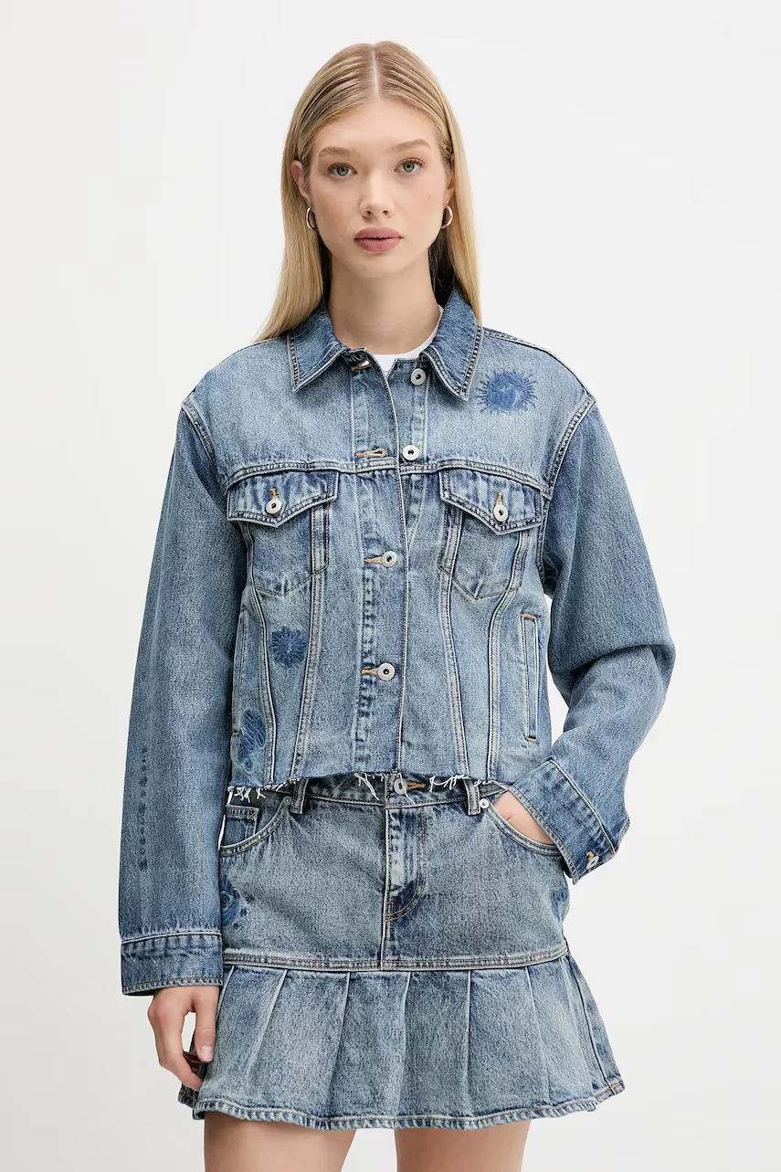 HUGO Blue Дънково яке Anouk_Cropped_B