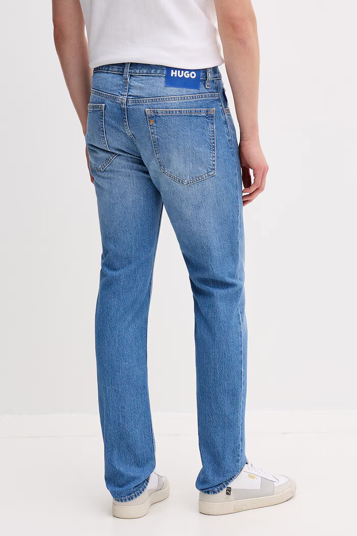 HUGO Blue HUGO сини дънки slim fit мъжки Ash сини 50555955