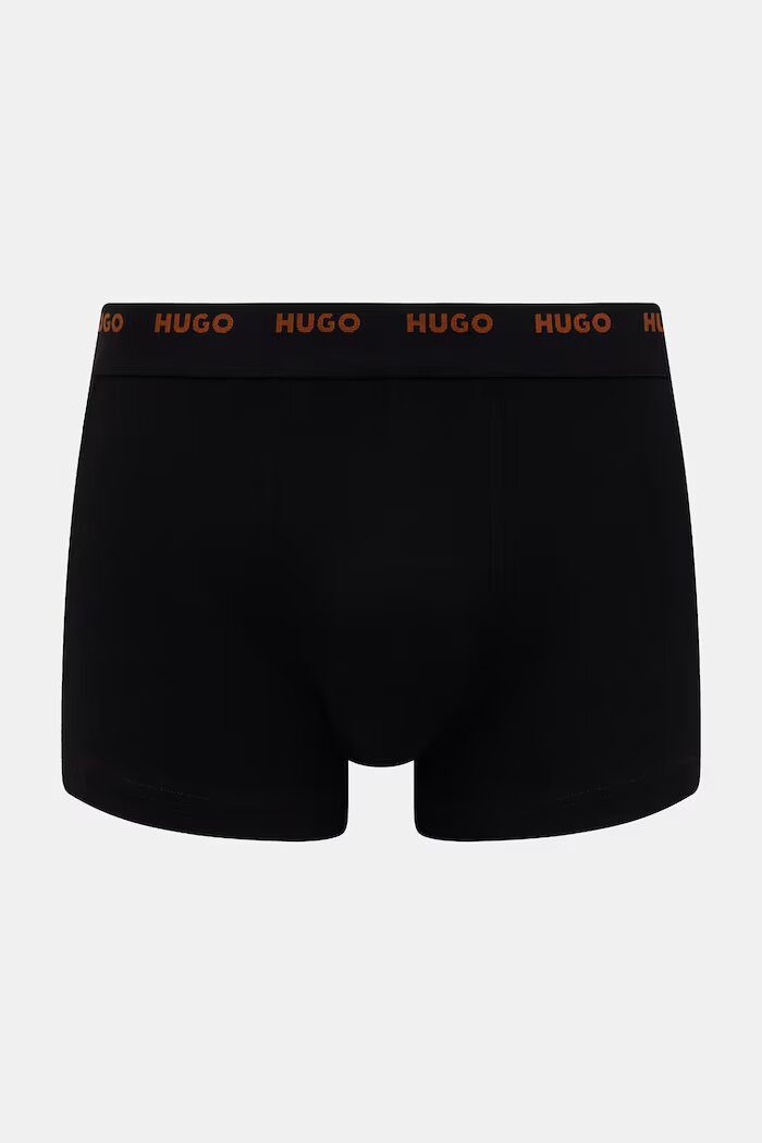 HUGO боксерки мъжки TRUNK FIVE PACK 5 броя сиви 50532619
