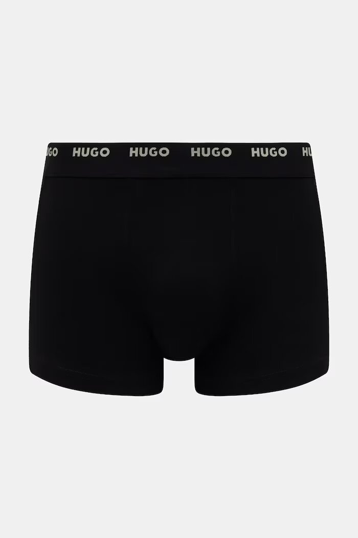 HUGO боксерки мъжки TRUNK FIVE PACK 5 броя сиви 50532619