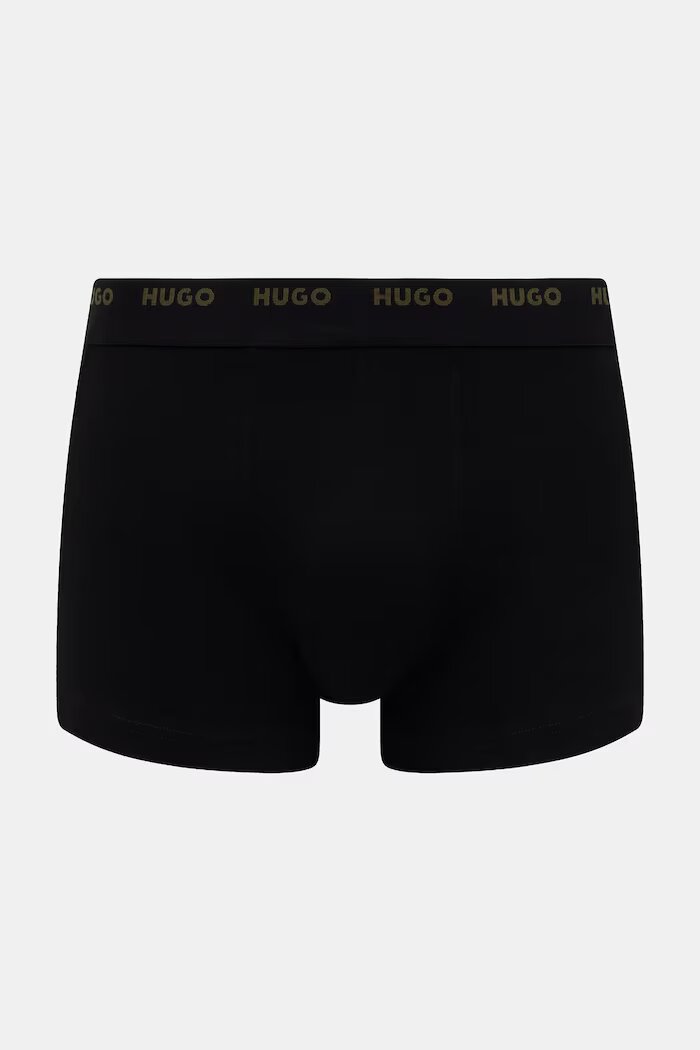 HUGO боксерки мъжки TRUNK FIVE PACK 5 броя сиви 50532619