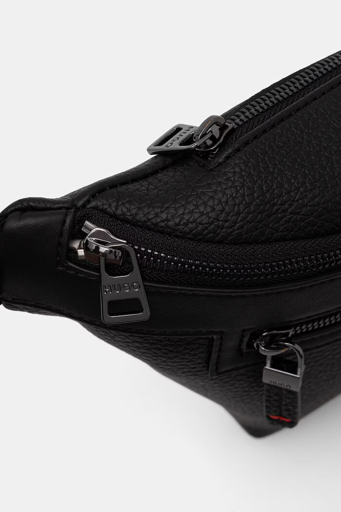 HUGO чанта за кръста мъжка HUKE_BUMBAG черна 50568365