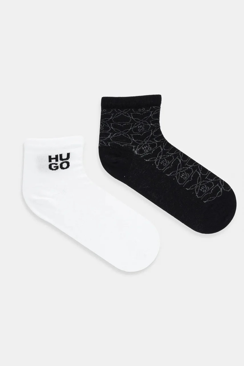 HUGO Чорапи (2 чифта) 2P SH INTERLACE CC W