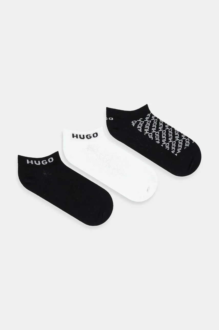 HUGO Чорапи (3 чифта) 3P AS SLANTMONO CC W