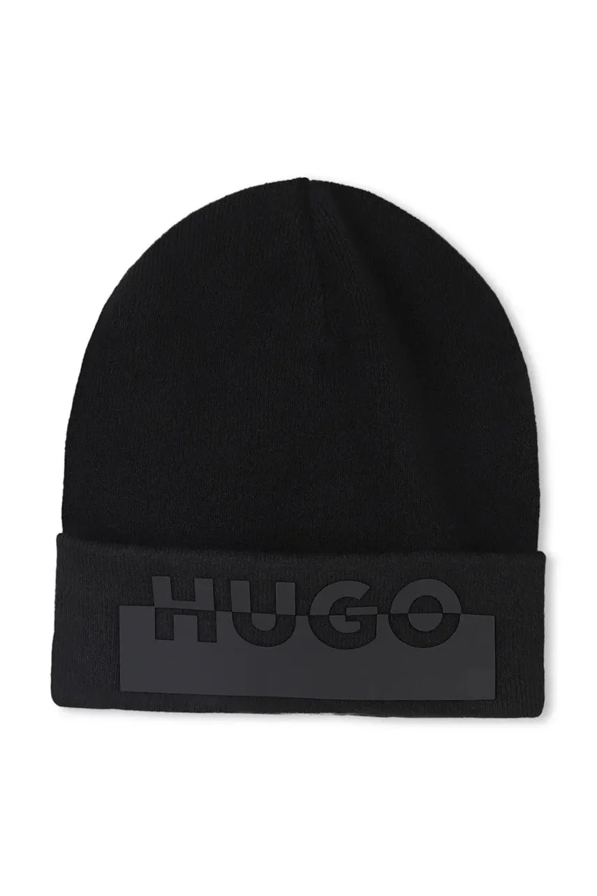 HUGO Детска шапка с вълна