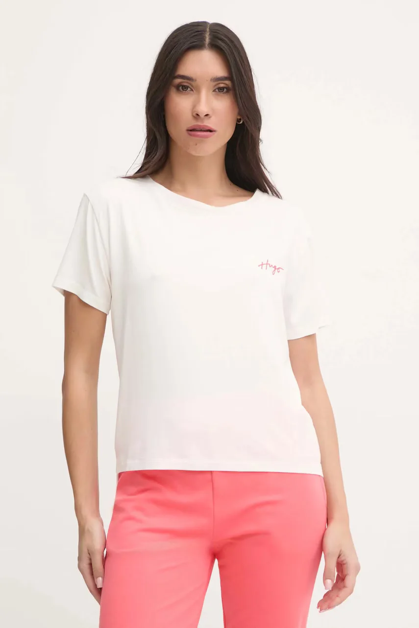 HUGO Домашна тениска NIKKA_T-SHIRT