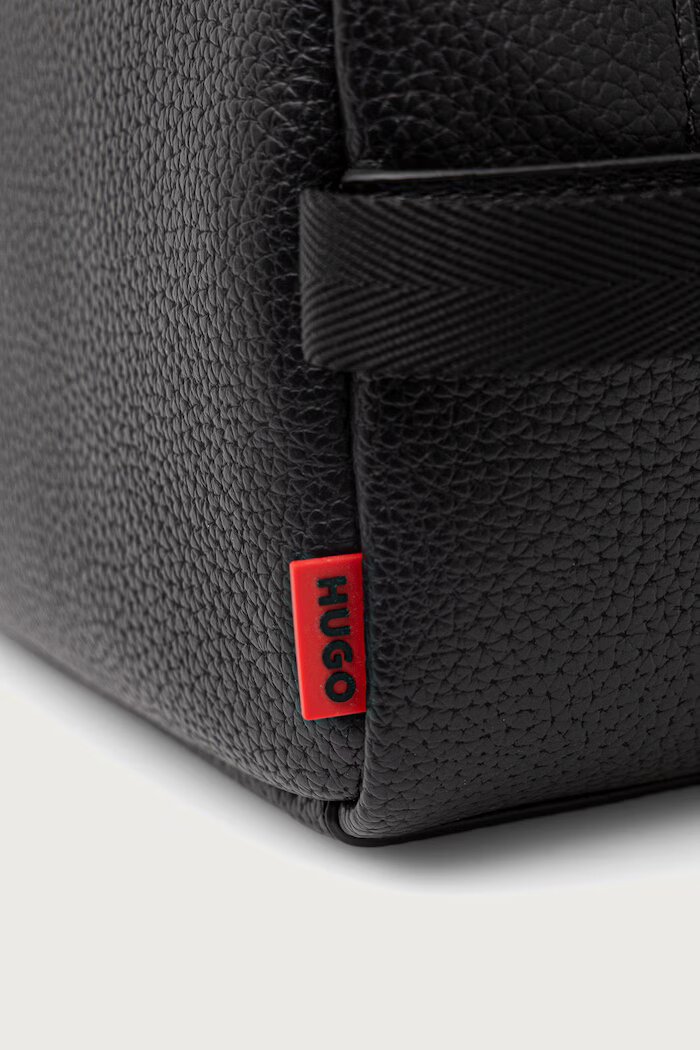 HUGO козметична чанта мъжка от имитация на кожа Ethon HI EVO_Washbag черна 50573504