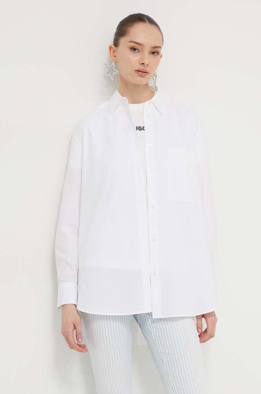 HUGO Памучна риза The Oversize Shirt