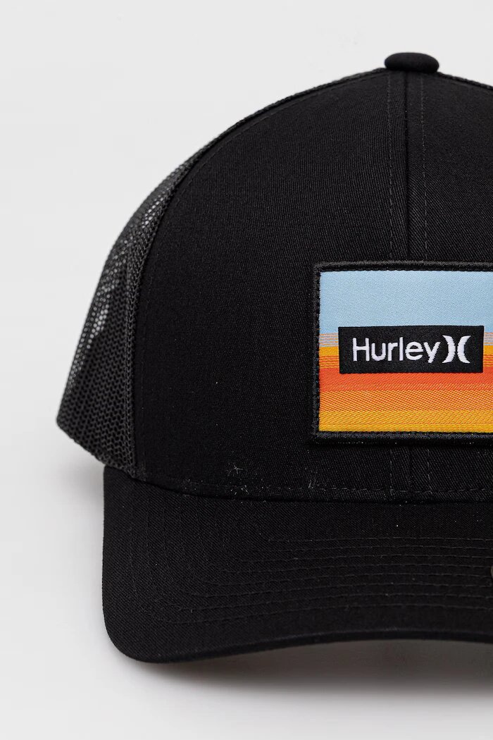 Hurley бейзболна шапка мъжка черна CJ7539