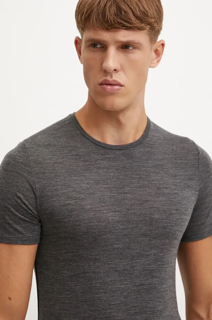 Icebreaker Функционална тениска Merino 150 Anatomica в сиво IB1030330111