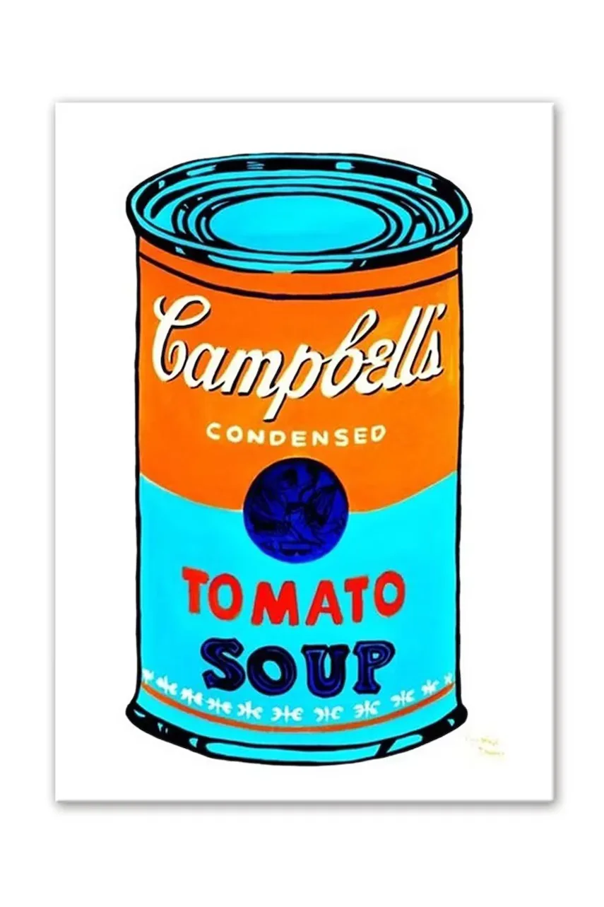 Inne Репродукция с маслени бои home & lifestyle Campbell's Tomato Soup Andy Warhol