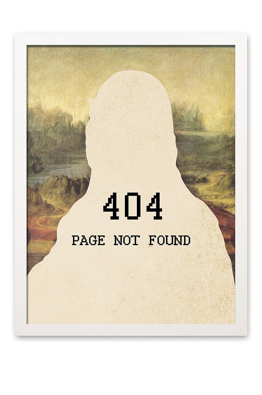 Inne Репродукция върху платно в рамка author unknown