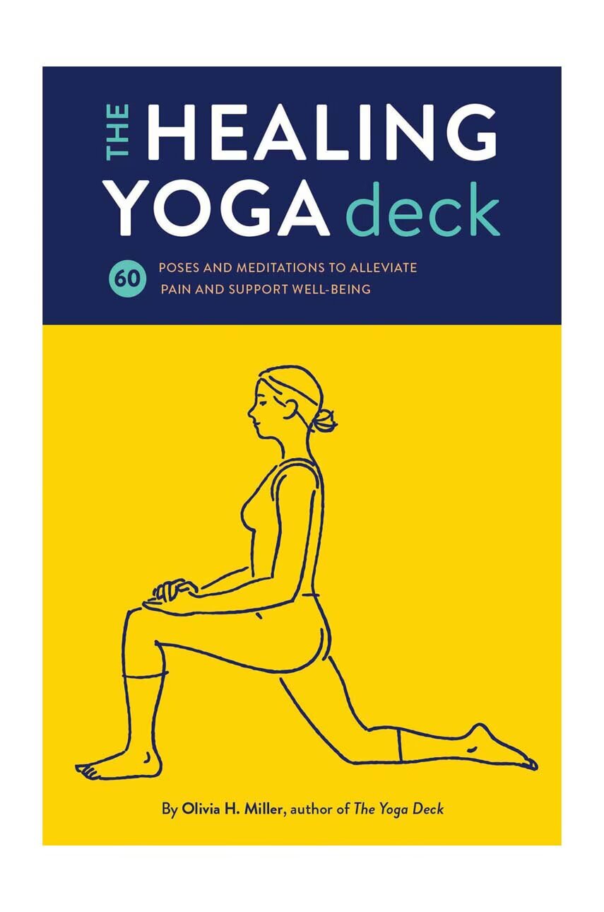 Inne Тесте карти home & lifestyle The Healing Yoga Deck by Olivia H. Miller English