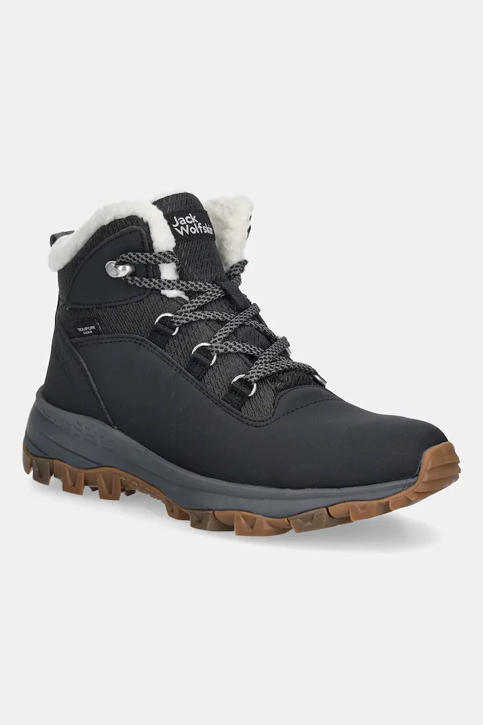 Jack Wolfskin Обувки Everquest Texapore Mid в синьо с изолация