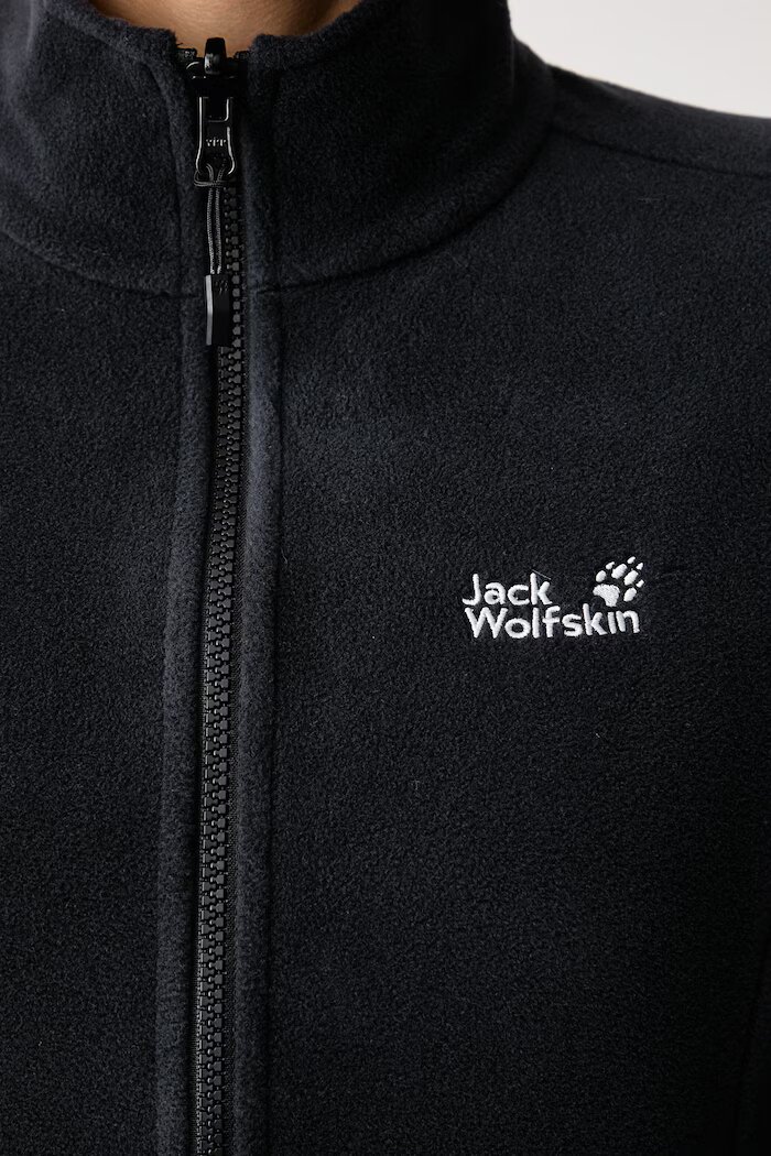 Jack Wolfskin термоактивен суичър дамски Taunus 100 черен A65796