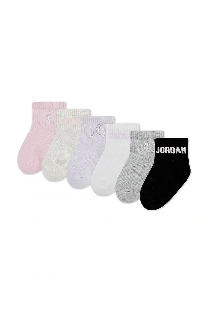 Jordan чорапи за деца 3 броя розови NJ0734