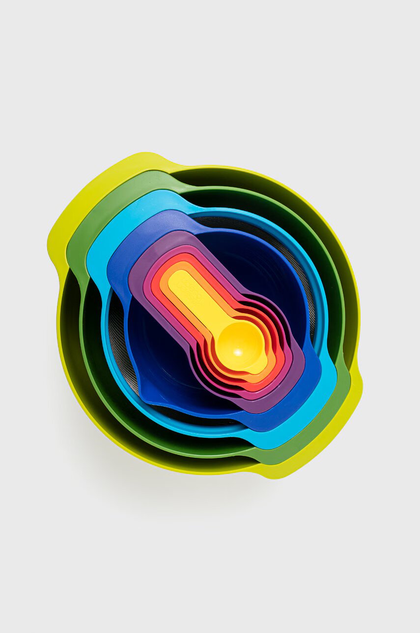 Joseph Joseph Комплект кухненски аксесоари: купи и мерителни чаши Nest (9 броя)